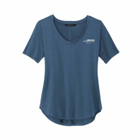 AUTO MERCER+METTLE&trade; Ladies' Stretch Jersey Relaxed Scoop. MM1017