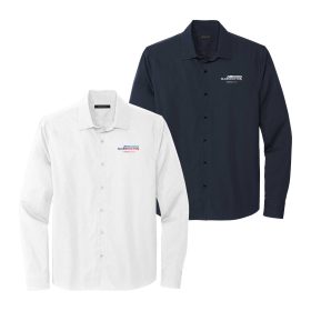 AUTO MERCER+METTLE&trade; Men's Long Sleeve Stretch Woven Shirt. MM2000