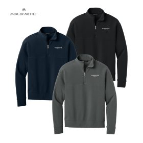 STANDARD - Mercer+Mettle Men's Linear Texture 1/4-Zip. MM3040