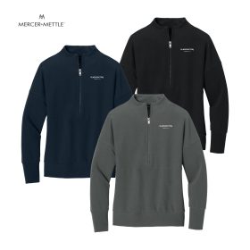 STANDARD - Mercer+Mettle Ladies' Linear Texture 1/4-Zip. MM3041