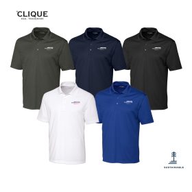 AUTO - Clique Spin Eco Performance Pique Mens Polo. MQK00075