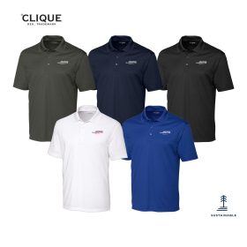 H&B - Clique Spin Eco Performance Pique Mens Polo. MQK00075