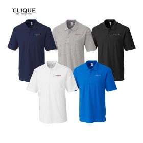 STANDARD - Clique® Addison Cotton Short Sleeve Men's Polo. MQK00084
