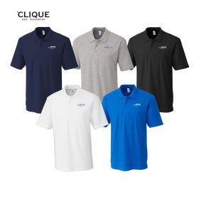 AUTO - Clique® Addison Cotton Short Sleeve Men's Polo. MQK00084