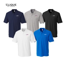 H&B - Clique® Addison Cotton Short Sleeve Men's Polo. MQK00084