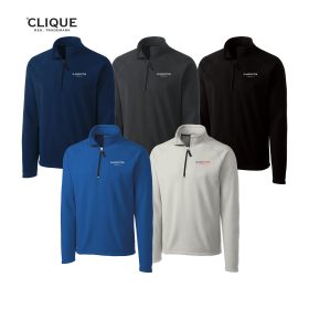 STANDARD - Clique Summit Performance Fleece Half Zip Mens Pullover Jacket. MQO00027