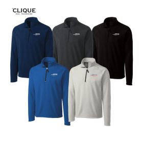 AUTO - Clique Summit Performance Fleece Half Zip Mens Pullover Jacket. MQO00027