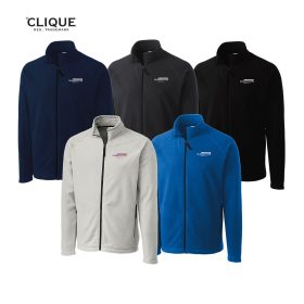 HB - Clique Summit Performance Fleece Full Zip Mens Jacket. MQO00028