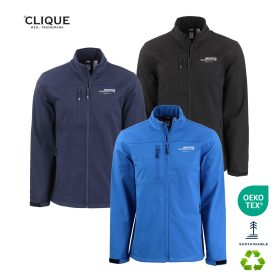 H&B - Clique Tempest Waterproof Full Zip Mens Softshell Jacket. MQO00078