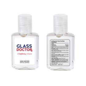 Square Sanitizer Gel 0.5 oz (LOTS OF 150). HS100