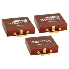 Rosewood Finish 100 Chip Poker Set (Sold Individually). PKR01-Rosewood