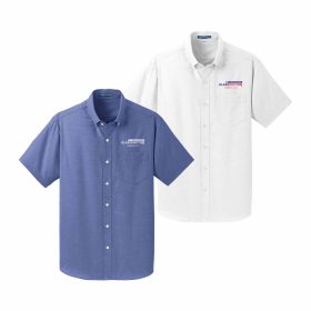H&B - Men's Short Sleeve Oxford Shirt. S659