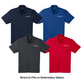 STANDARD Men's Sport-Wick&reg; Pocket Polo. ST651