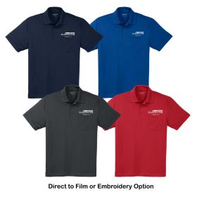 AUTO Men's Sport-Wick&reg; Pocket Polo. ST651