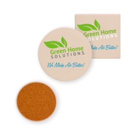 4" Extra Absorbent Coasters in Round or Square (LOTS OF 6). 1594/1593