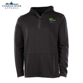 Adult Seaport 1/4 Zip Hoodie. 9068