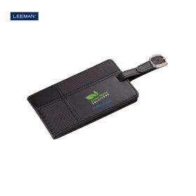 Leeman Tuscany™ Duo-Textured Luggage Tag (2 Pack). LG-9325