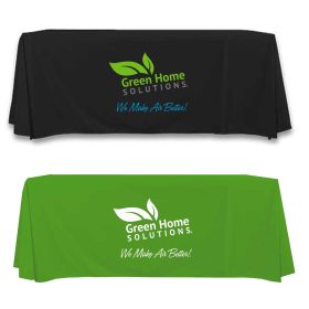 4 Sided Premium Draped Standard Table Cover.