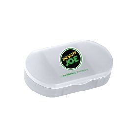 Oval Shape Pill Holder (LOTS OF 24). 7531