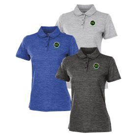 CR Ladies' Space Dye Polo Shirt. 2814
