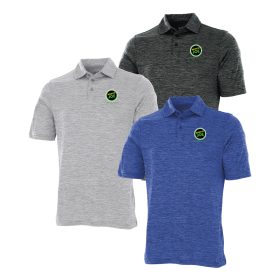 CR Men's Space Dye Polo Shirt. 3814