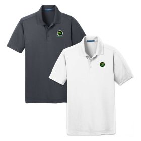 Men's Diamond Jacquard Polo. K569