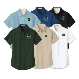 Ladies' Short Sleeve Easy Care  Shirt.  L508