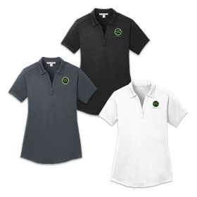 Ladies' Diamond Jacquard Polo. L569