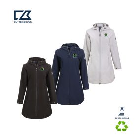 C&B Ladies' Camano Stretch Recycled Water Resistant Jacket. LCO00077