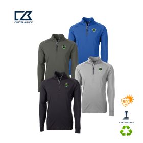 C&B Adapt Eco Knit Stretch Recycled Men's Quarter Zip Pullover. MCK01143