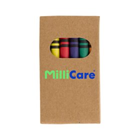 6-Piece Crayon Set (Lots of 24). 460-CRAYONSET