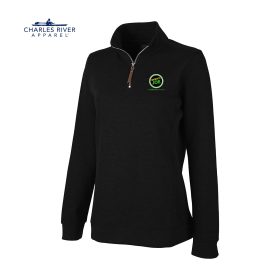 Charles River Ladies' Hudson 1/4 Zip Pullover. 5411