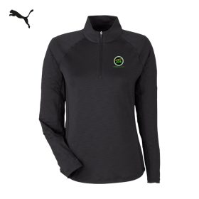 Puma Golf Ladies' You-V Quarter-Zip. 625902 - DF/LC