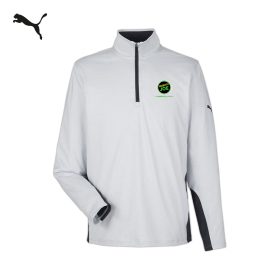 Puma Men's Mesa Stripe Quarter-Zip. PG410 -DF/LC