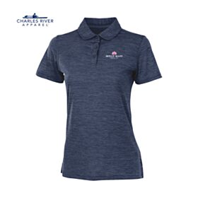 CR Ladies' Space Dye Polo Shirt. 2814