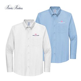 Brooks Brothers&reg; Men's Wrinkle-Free Stretch Nailhead Shirt. BB18002