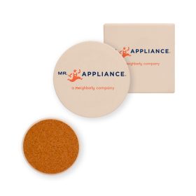 4" Extra Absorbent Coasters in Round or Square (LOTS OF 6). 1594/1593