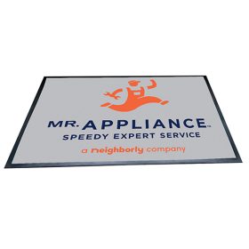 MRA Sublimation 24x36 Loop Floor Mat With Black Edges (Sold Individually). FM2436L