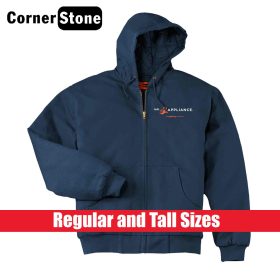 Duck Cloth Hooded Work Jacket.  J763H