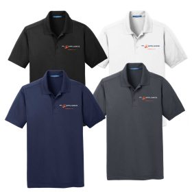 Men's Diamond Jacquard Polo. K569