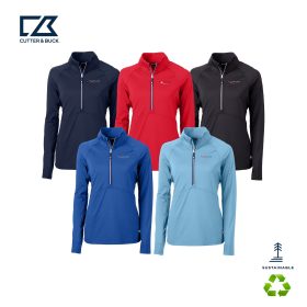 C&B Adapt Eco Knit Stretch Recycled Ladies Half Zip Pullover. LCK00128 - DF/LC