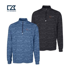 C&B Traverse Camo Quarter Zip Pullover. MCK01081 - DF/LC