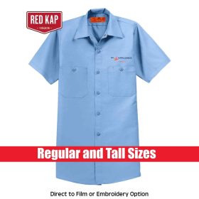 Short Sleeve Industrial Work Shirt.  SP24