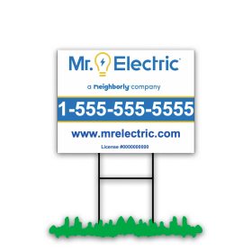 Lawn Signs with Stakes , 18 x 24" Double Sided (Min QTY 25 Signs)
