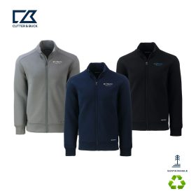 C&B Mens Roam Recycled Knit Full-Zip Jacket. MCK01281