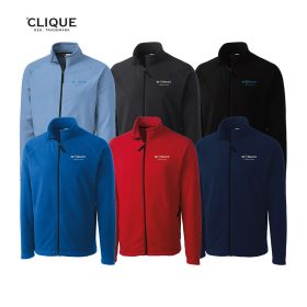 Clique Summit Performance Fleece Full Zip Mens Jacket. MQO00028