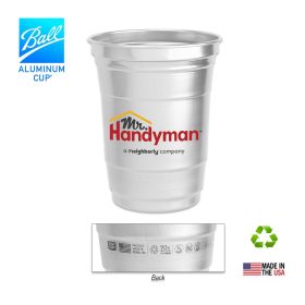 Top Cup by Ball™ 16 Oz. Aluminum Cup (LOTS OF 48). 50606