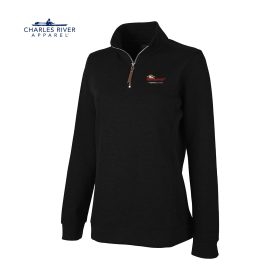 Charles River Ladies' Hudson 1/4 Zip Pullover. 5411