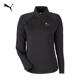 Puma Golf Ladies' You-V Quarter-Zip. 625902 - DF/LC