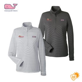 Vineyard Vines Ladies' Sankaty Half-Zip Pullover. K002521 - EMB/RC